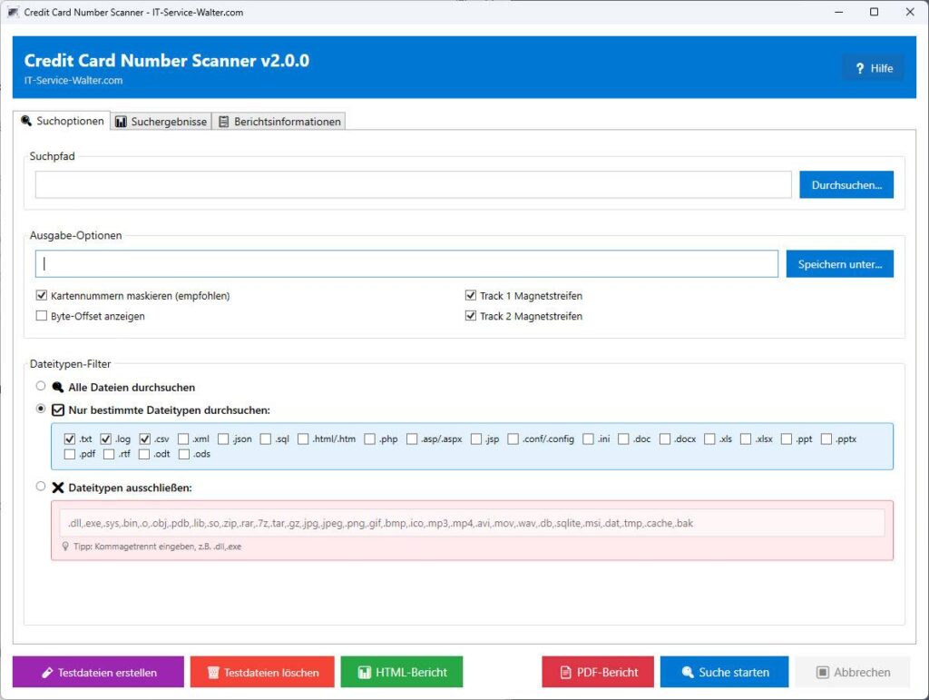 CREDIT CARD NUMBER SCANNER