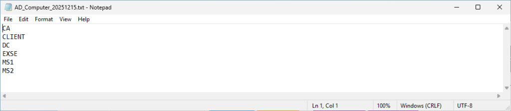 Export für Import auf Tab 1 Export für Import auf Tab 1