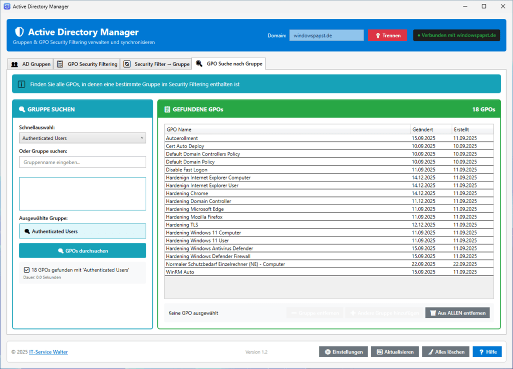 GPOs-mit-Authenticated