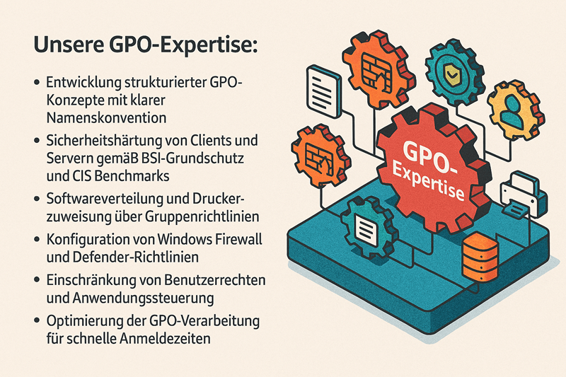 Gruppenrichtlinien – Automatisierung und Kontrolle Gruppenrichtlinien – Automatisierung und Kontrolle
